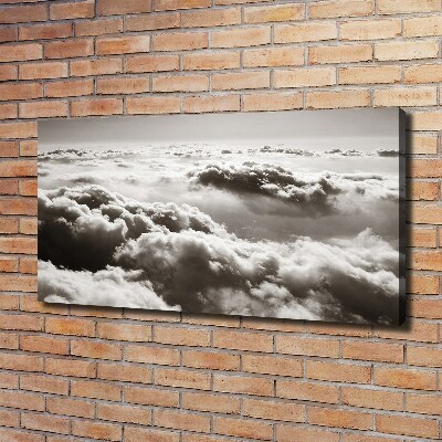Foto en lienzo con acabado profesional horizontal Nubes a vista de pájaro
