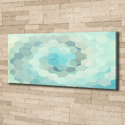 Cuadro canvas con impresión uv duradera horizontal Fondo abstracto