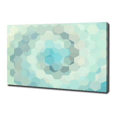 Cuadro canvas con impresión uv duradera horizontal Fondo abstracto