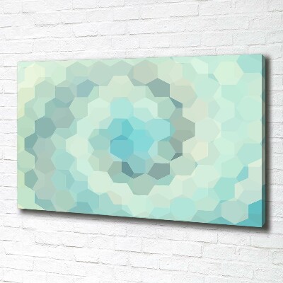 Cuadro canvas con impresión uv duradera horizontal Fondo abstracto