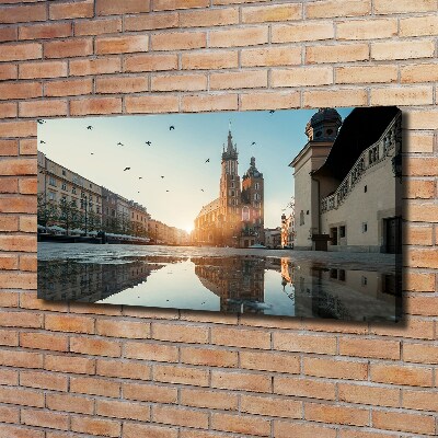 Fotocuadro en lienzo de alta calidad horizontal Cracovia, Polonia