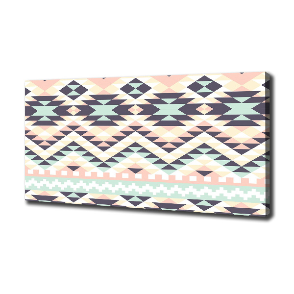 Fotocuadro en lienzo de alta calidad horizontal origen étnico