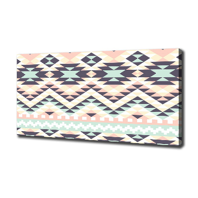 Fotocuadro en lienzo de alta calidad horizontal origen étnico