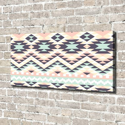 Fotocuadro en lienzo de alta calidad horizontal origen étnico