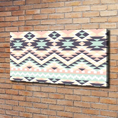 Fotocuadro en lienzo de alta calidad horizontal origen étnico