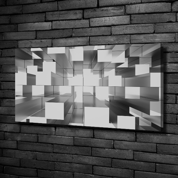 Cuadro canvas moderno de gran formato horizontal Fondo abstracto