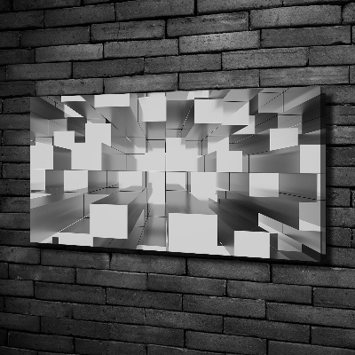 Cuadro canvas moderno de gran formato horizontal Fondo abstracto