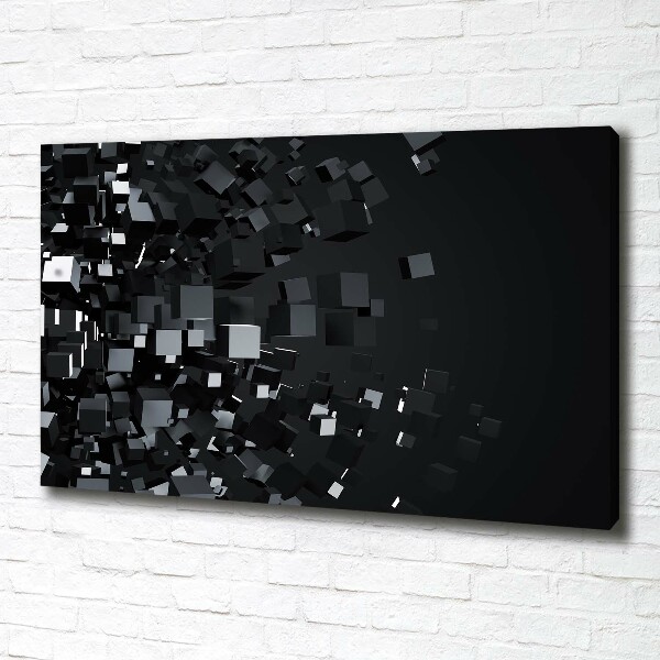 Foto en lienzo con acabado profesional horizontal Abstracción 3D