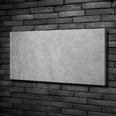 Fotocuadro en lienzo de alta calidad horizontal pared gris