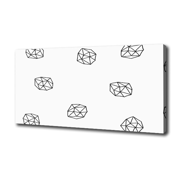 Foto en lienzo con acabado profesional horizontal Patrón abstracto