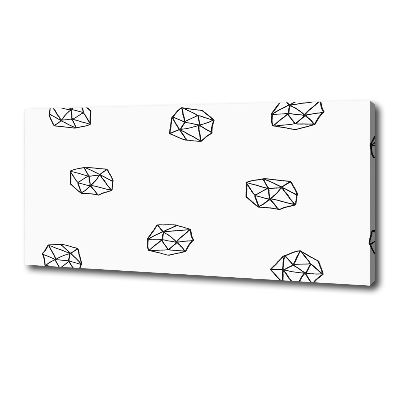 Foto en lienzo con acabado profesional horizontal Patrón abstracto