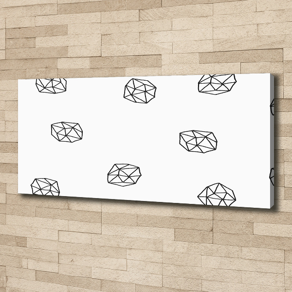 Foto en lienzo con acabado profesional horizontal Patrón abstracto