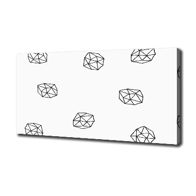 Foto en lienzo con acabado profesional horizontal Patrón abstracto