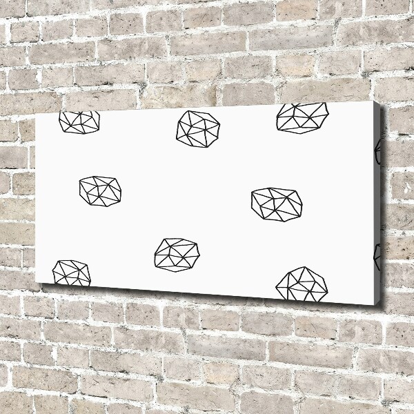 Foto en lienzo con acabado profesional horizontal Patrón abstracto