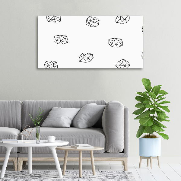 Foto en lienzo con acabado profesional horizontal Patrón abstracto