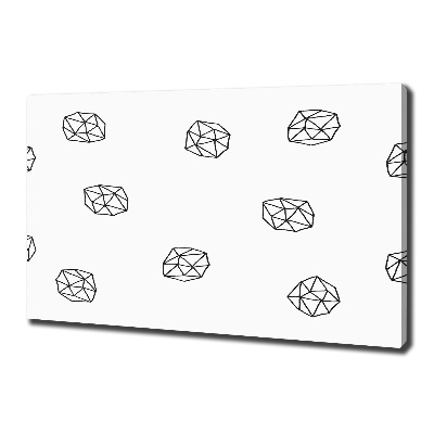 Foto en lienzo con acabado profesional horizontal Patrón abstracto