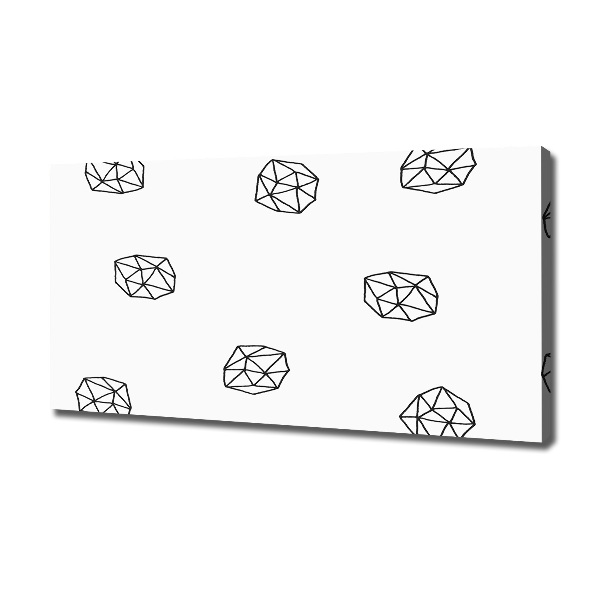 Foto en lienzo con acabado profesional horizontal Patrón abstracto