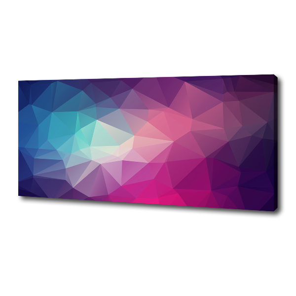 Cuadro canvas con impresión uv duradera horizontal Fondo abstracto