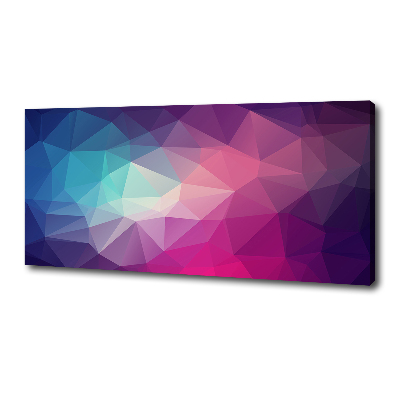 Cuadro canvas con impresión uv duradera horizontal Fondo abstracto