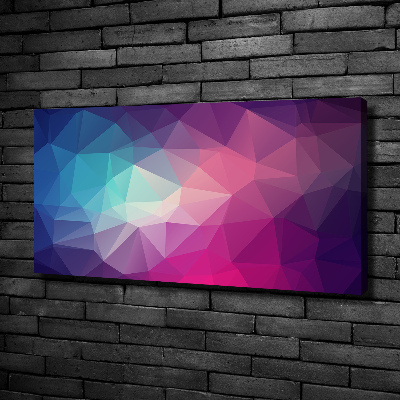 Cuadro canvas con impresión uv duradera horizontal Fondo abstracto