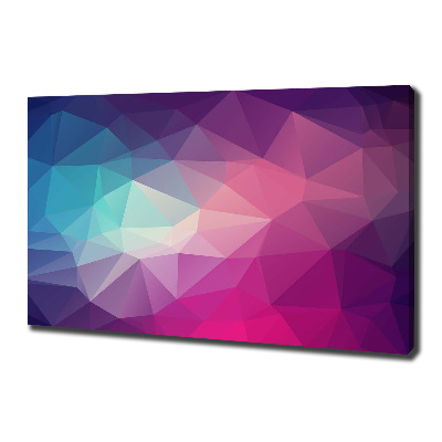 Cuadro canvas con impresión uv duradera horizontal Fondo abstracto