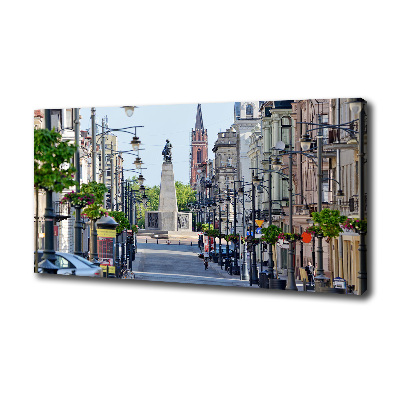 Fotocuadro en lienzo de alta calidad horizontal Lodz, Polonia