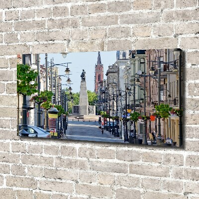 Fotocuadro en lienzo de alta calidad horizontal Lodz, Polonia