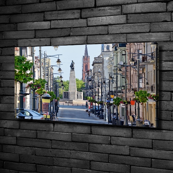 Fotocuadro en lienzo de alta calidad horizontal Lodz, Polonia