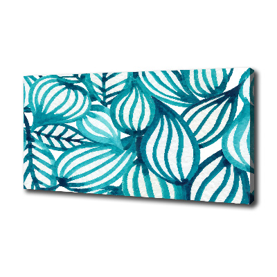 Cuadro canvas con impresión uv duradera horizontal Patrón floral