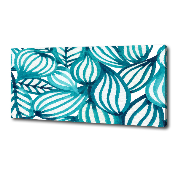 Cuadro canvas con impresión uv duradera horizontal Patrón floral