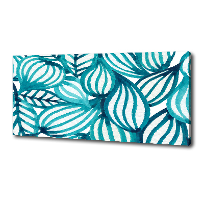 Cuadro canvas con impresión uv duradera horizontal Patrón floral