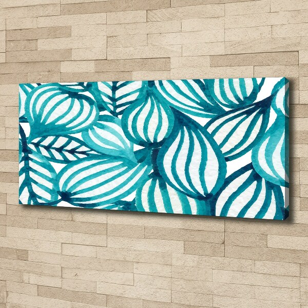 Cuadro canvas con impresión uv duradera horizontal Patrón floral