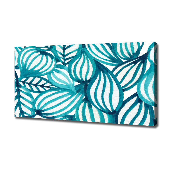 Cuadro canvas con impresión uv duradera horizontal Patrón floral