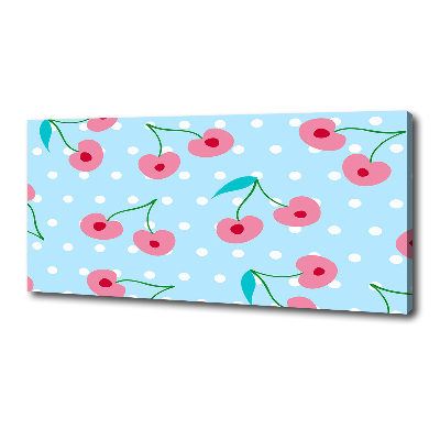 Foto en lienzo con acabado profesional horizontal Iconos de frutas