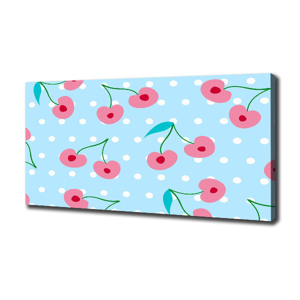 Foto en lienzo con acabado profesional horizontal Iconos de frutas