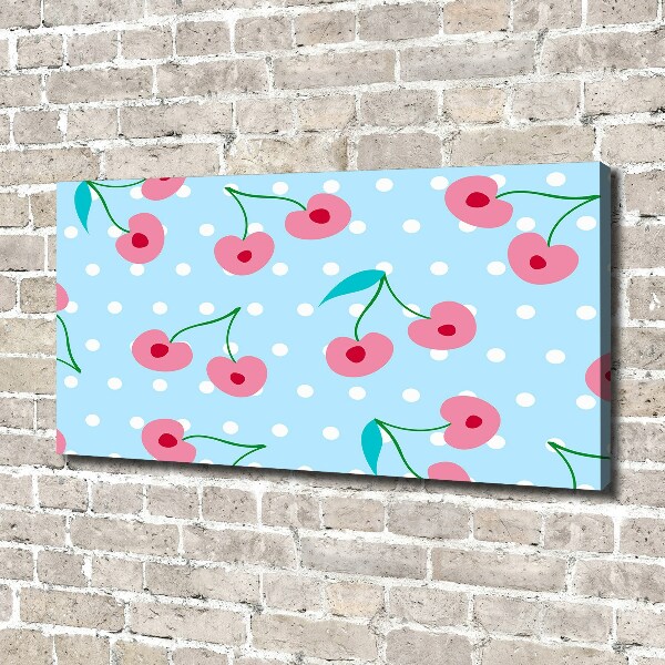 Duży Foto obraz na płótnie Ikony owoców