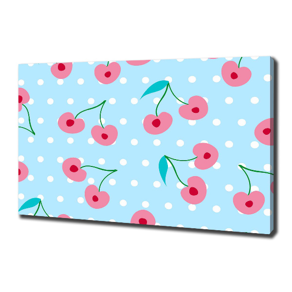 Foto en lienzo con acabado profesional horizontal Iconos de frutas