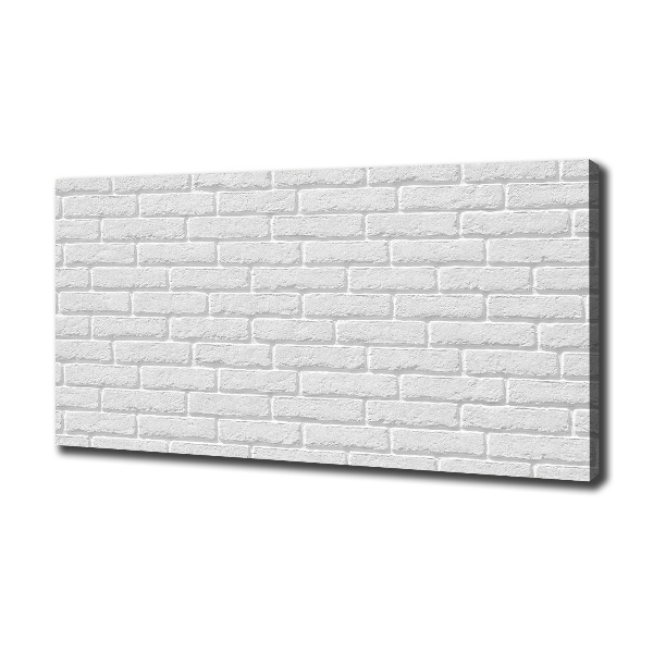Cuadro canvas con impresión uv duradera horizontal pared de ladrillos