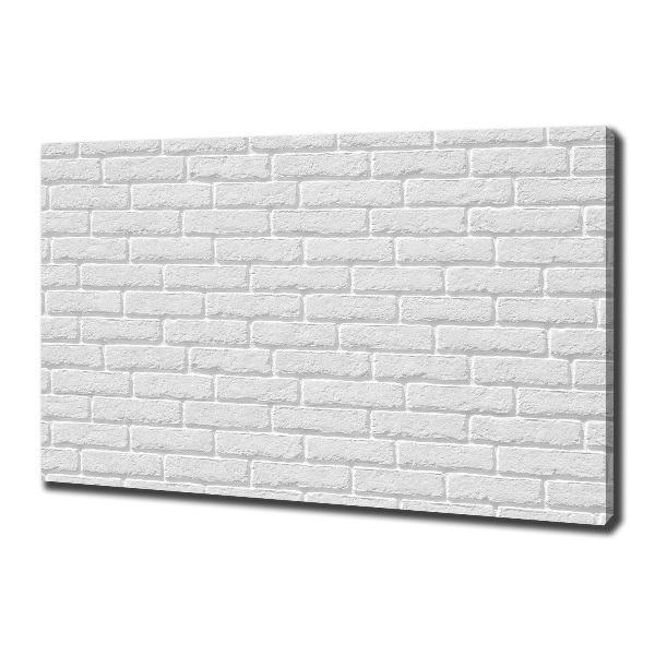 Cuadro canvas con impresión uv duradera horizontal pared de ladrillos