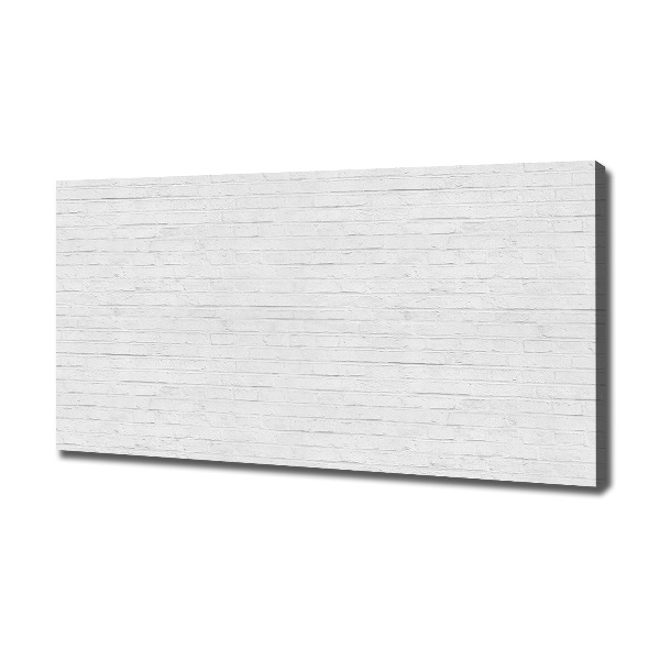 Foto en lienzo con acabado profesional horizontal pared de ladrillos