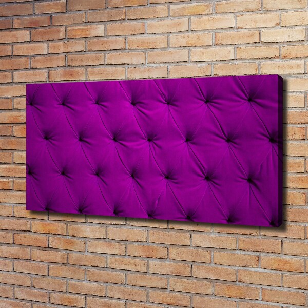 Foto en lienzo con acabado profesional horizontal pared de terciopelo