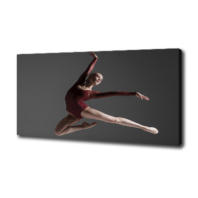 Cuadro canvas moderno de gran formato horizontal Danza moderna