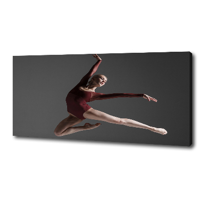Cuadro canvas moderno de gran formato horizontal Danza moderna
