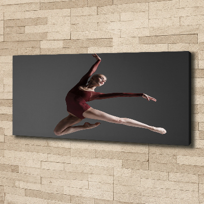 Cuadro canvas moderno de gran formato horizontal Danza moderna