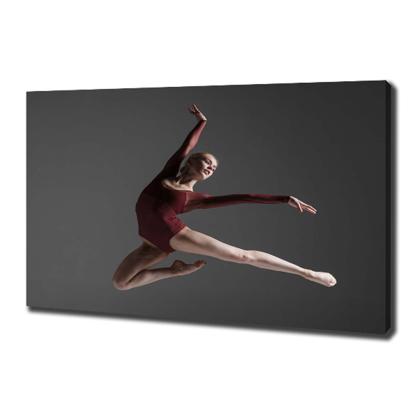 Cuadro canvas moderno de gran formato horizontal Danza moderna