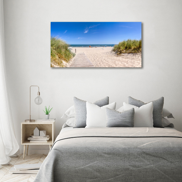 Cuadro canvas con impresión uv duradera horizontal Dunas costeras