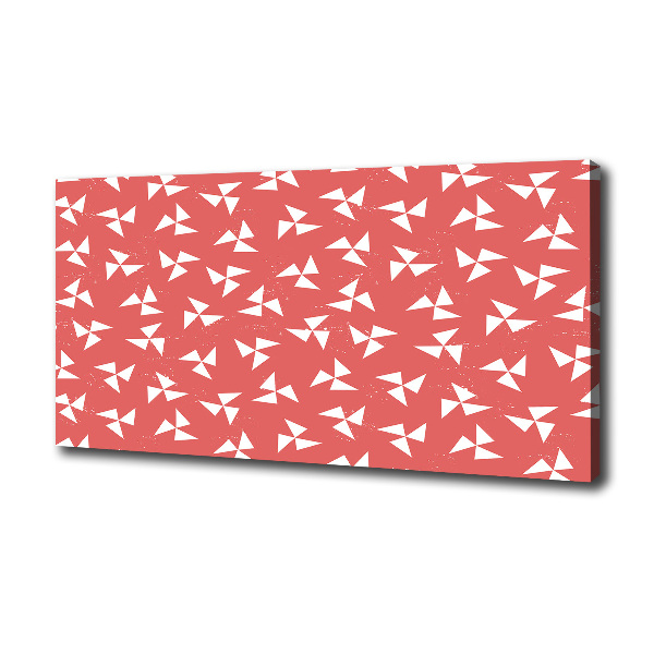 Cuadro canvas moderno de gran formato horizontal Fondo geométrico