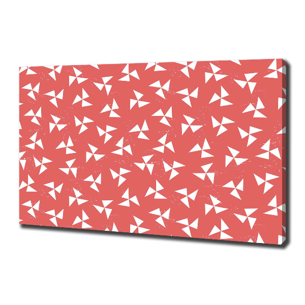 Cuadro canvas moderno de gran formato horizontal Fondo geométrico