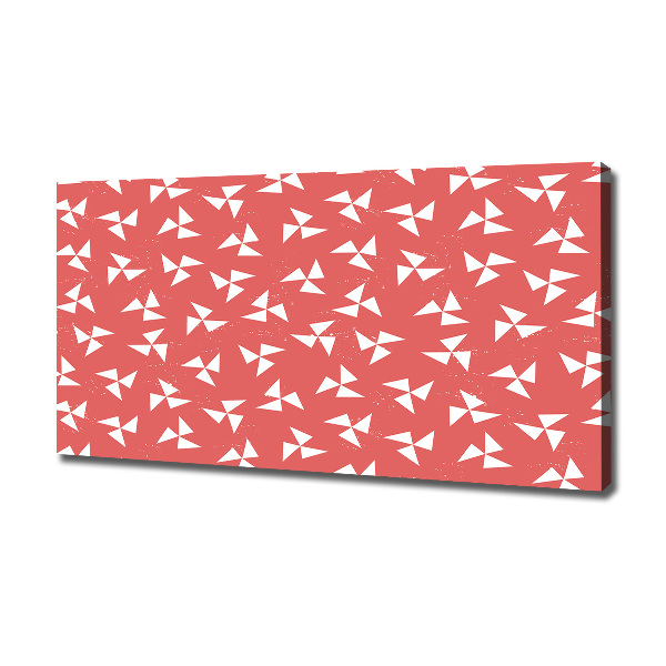 Cuadro canvas moderno de gran formato horizontal Fondo geométrico