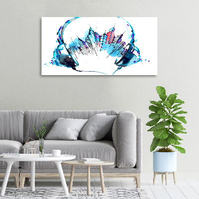 Foto obraz na płótnie Dźwięki miasta